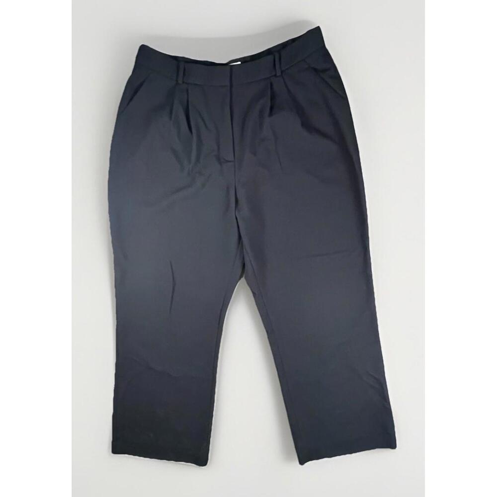 Abercrombie & Fitch Black Wide Leg Pants - Picture 2 of 10